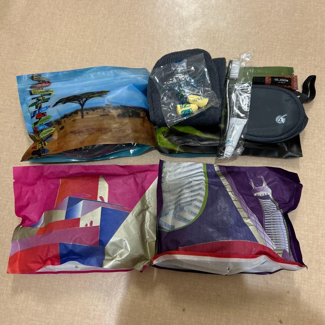 カタール航空 エコノミーアメニティ 4セット - メルカリ