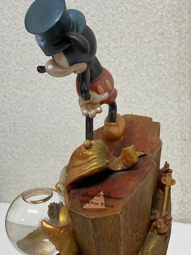 3-2703 激レア　ディズニー 100周年 ミッキーマウス ドナルドフィギュア
