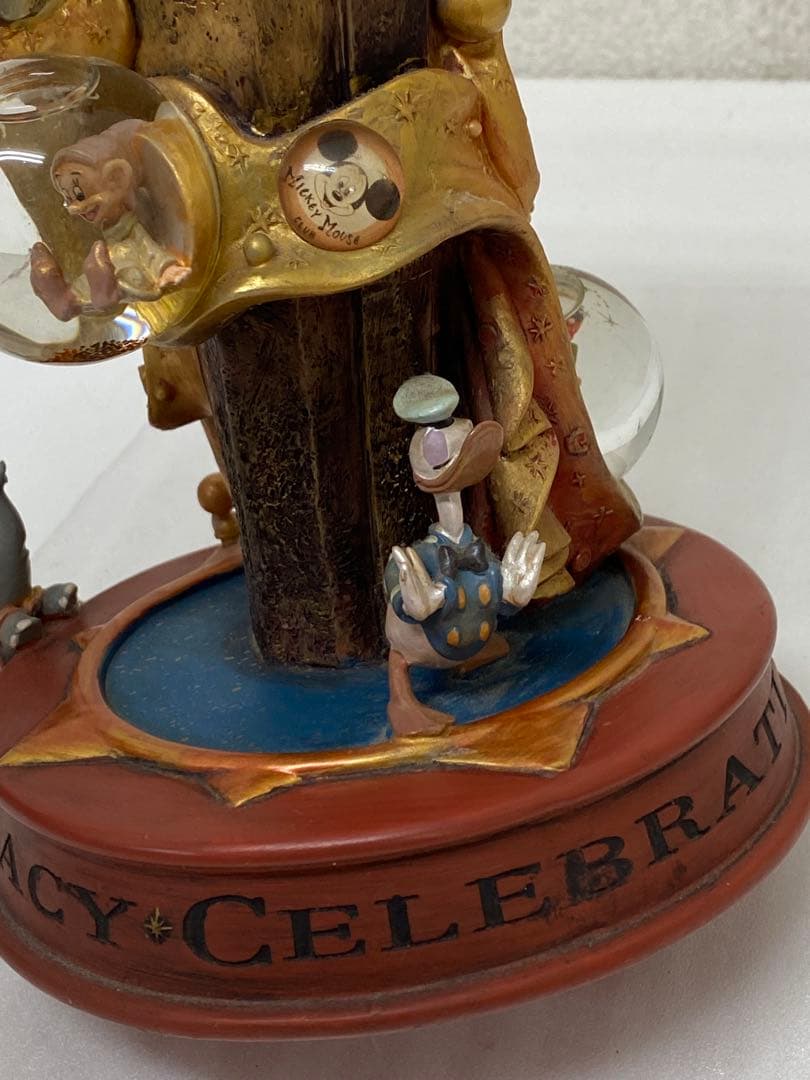 3-2703 激レア　ディズニー 100周年 ミッキーマウス ドナルドフィギュア