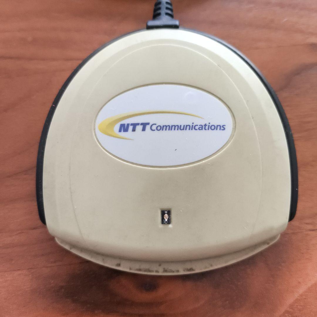 NTT Communications SCR3310 USBカードリーダー - メルカリ