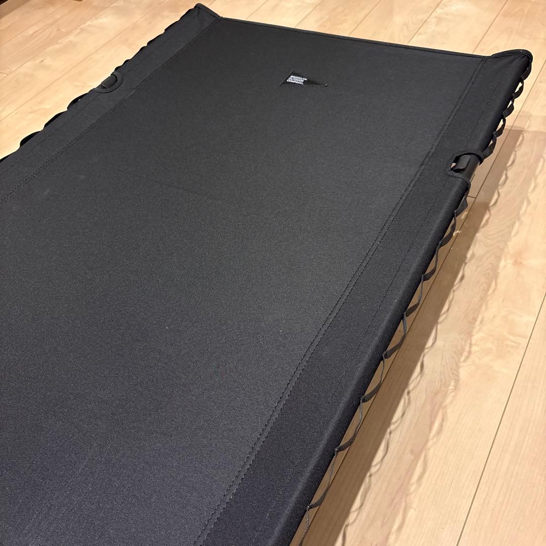 ブルックリンアウトドアカンパニー 600D 2way フォールディングコット　黒 ブルックリンアウトドアカンパニーからリニューアルした2WAYコット