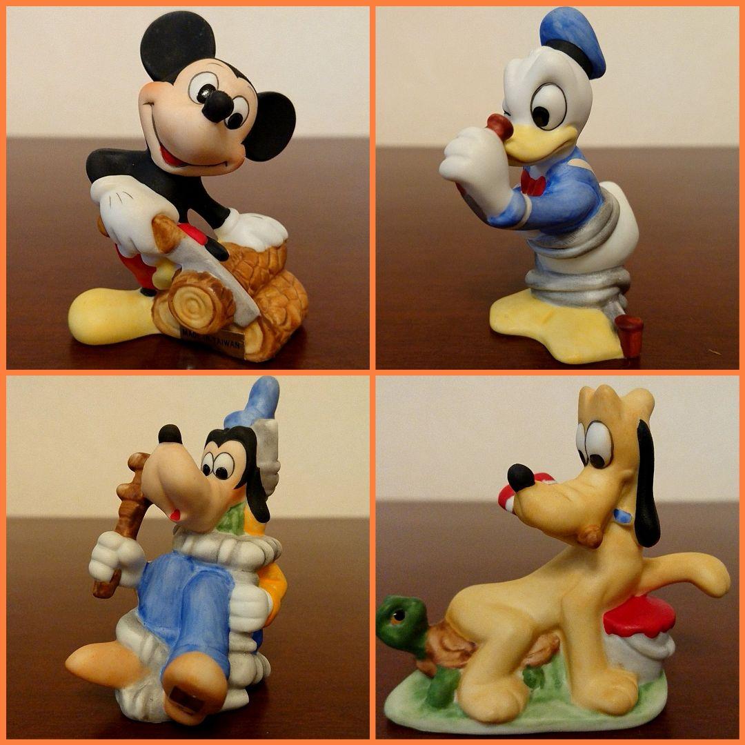 東京ディズニーランド レトロフィギュア ミッキーマウス ドナルドダック プルート