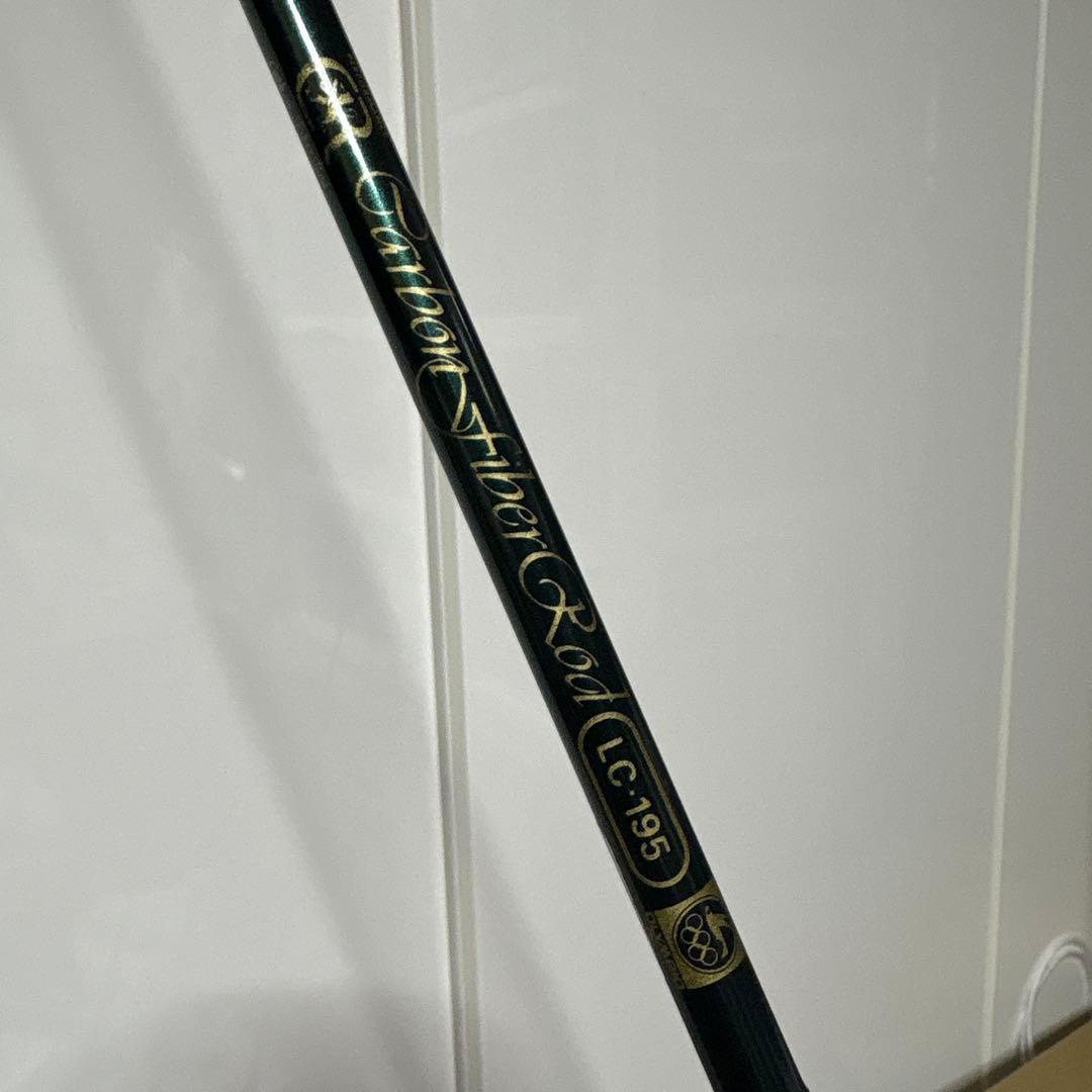 オリムピック カーボンファイバーロッド LC195 綺麗な深緑色 トップ