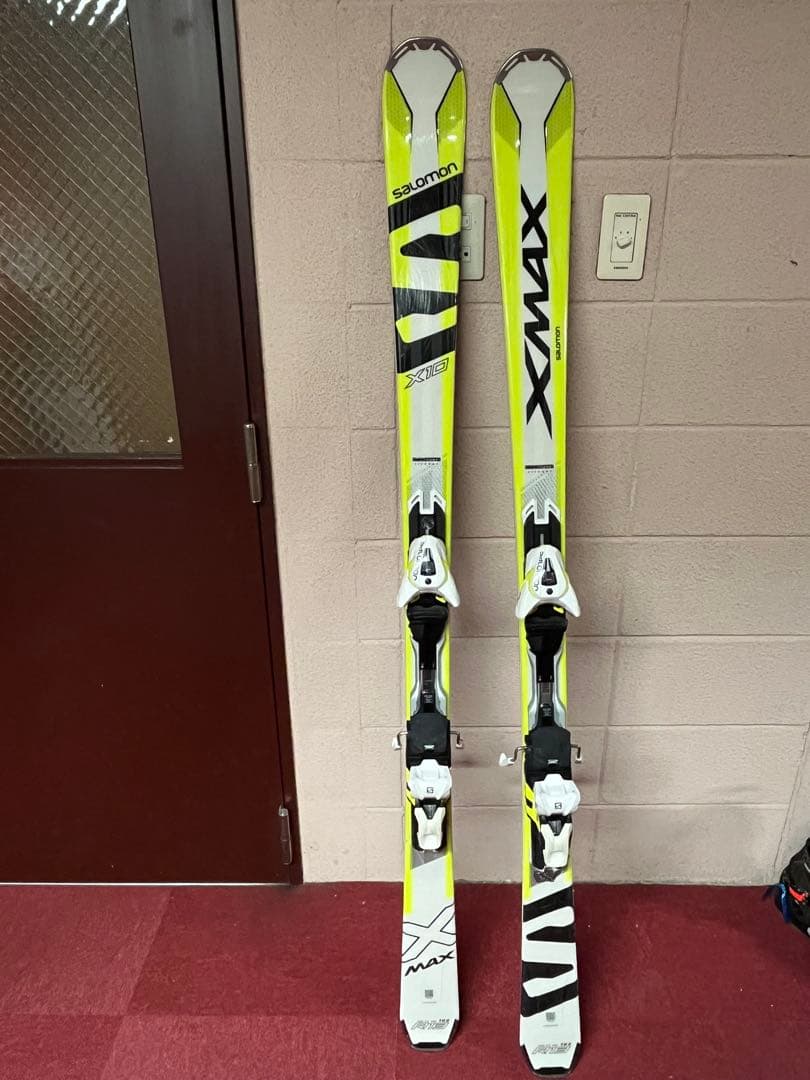 Salomon X-Max スキー 板 黒/黄 163cm - メルカリ