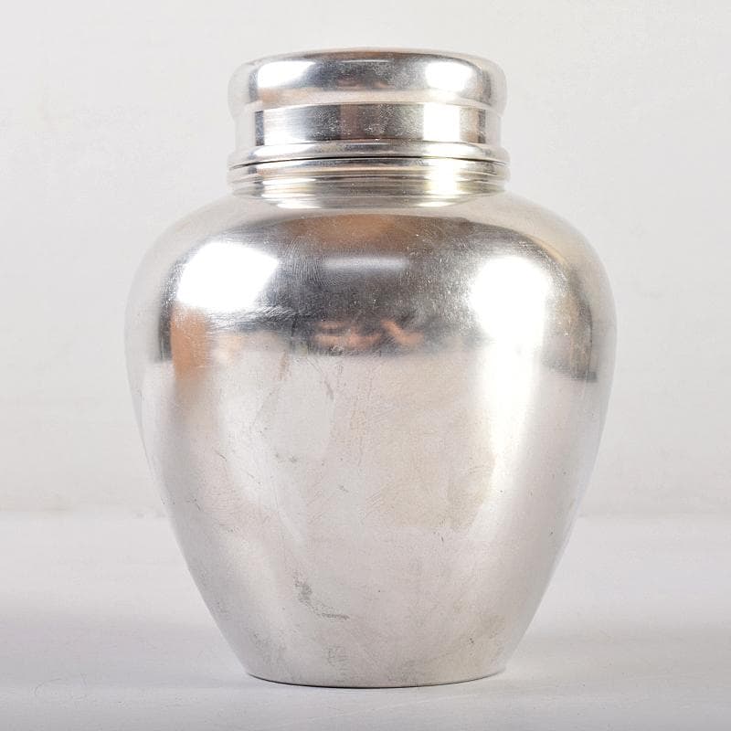 煎茶道具 浪華錫半造 上錫製 茶壷 茶心壷 約644g 共箱 M R8521 - メルカリ