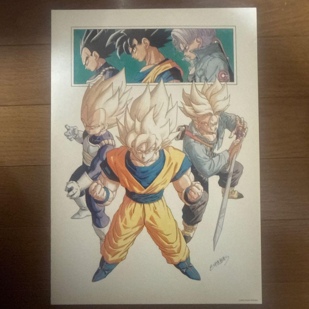 鳥山明の世界展 ドラゴンボールZの複製原画(B4サイズ)