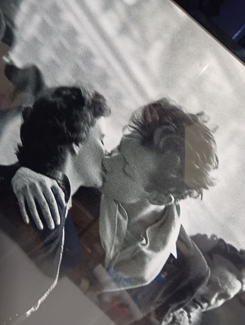 1980's ロベール ドアノー フランス製 パリ市庁舎前のキス ポスター