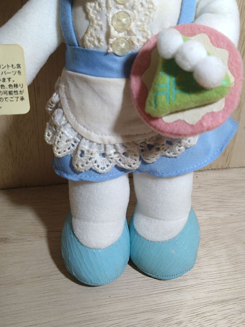 超激レア☆足長キティ☆ウェイトレスコスチュームぬいぐるみ　2003年　非売品