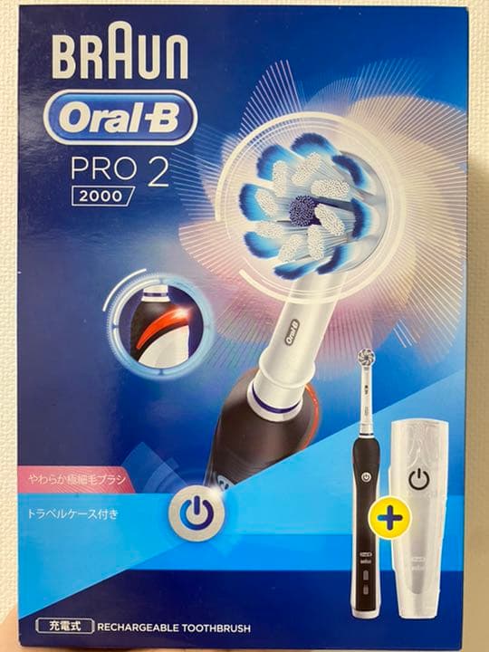 Oral-B 電動歯ブラシ 電動歯ブラシ（ブラックオニキス） | ブラウン | IOM72J22BDBK-W