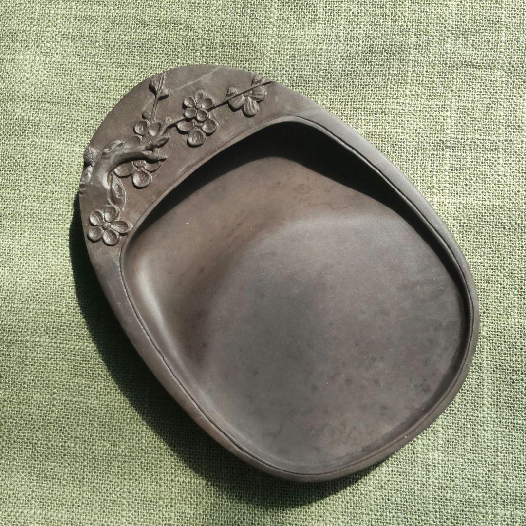 69*Z276書道 硯 墨 端渓硯 梅 赤間硯 龍渓硯 骨董 - メルカリ