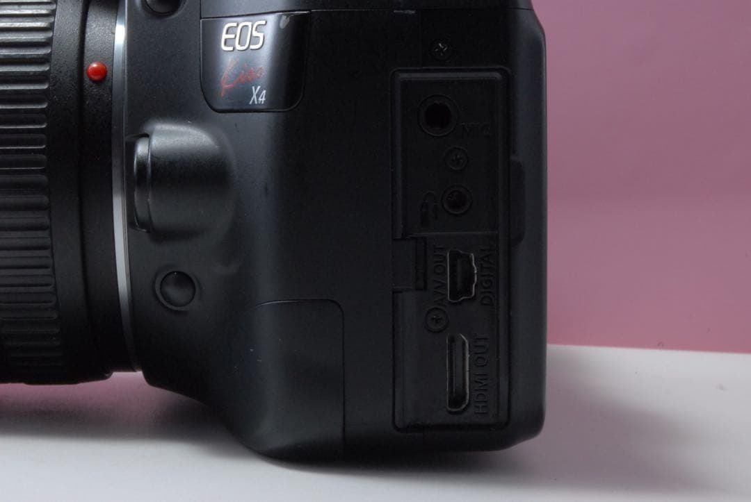 本日限定価格❤Canon Kiss X4 ❤手ぶれ補正 初心者さん向け一眼レフ