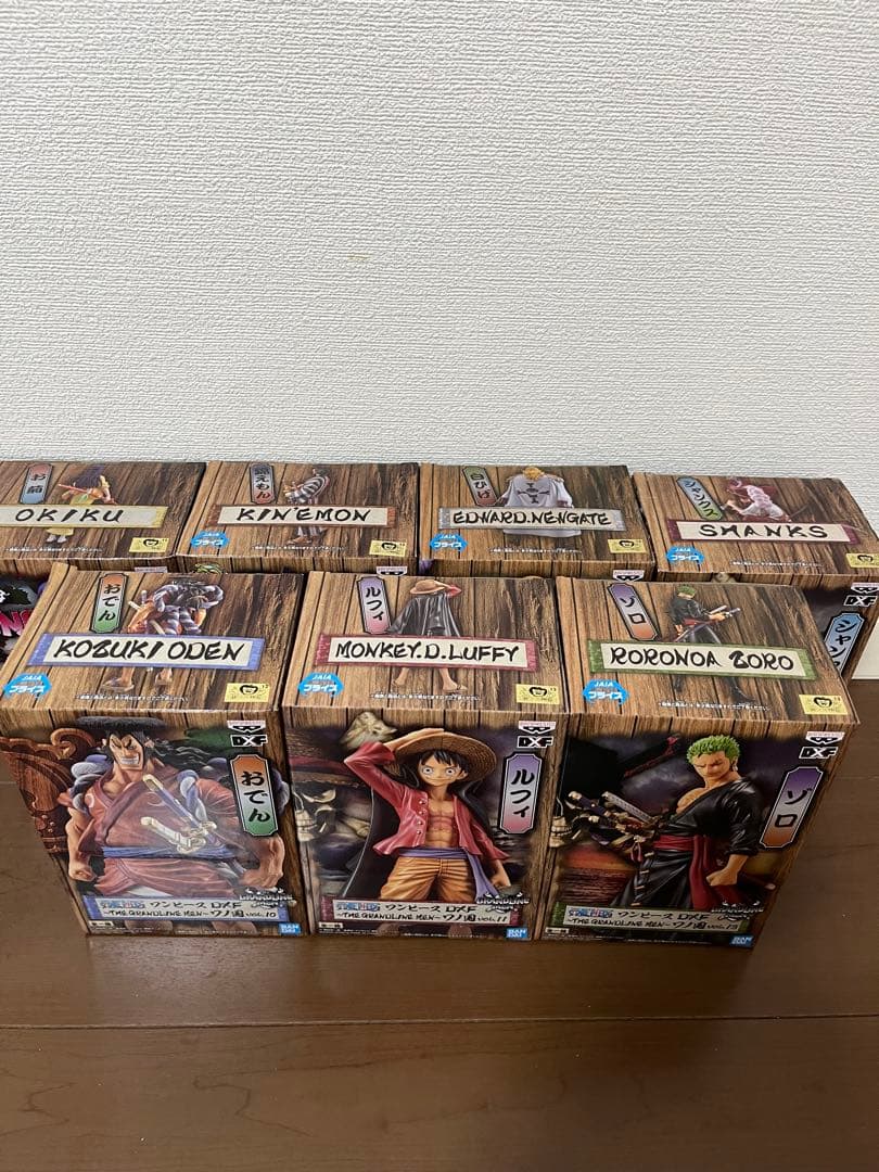 未開封 ワンピースフィギュア グランドラインメン ワノ国 7種セット