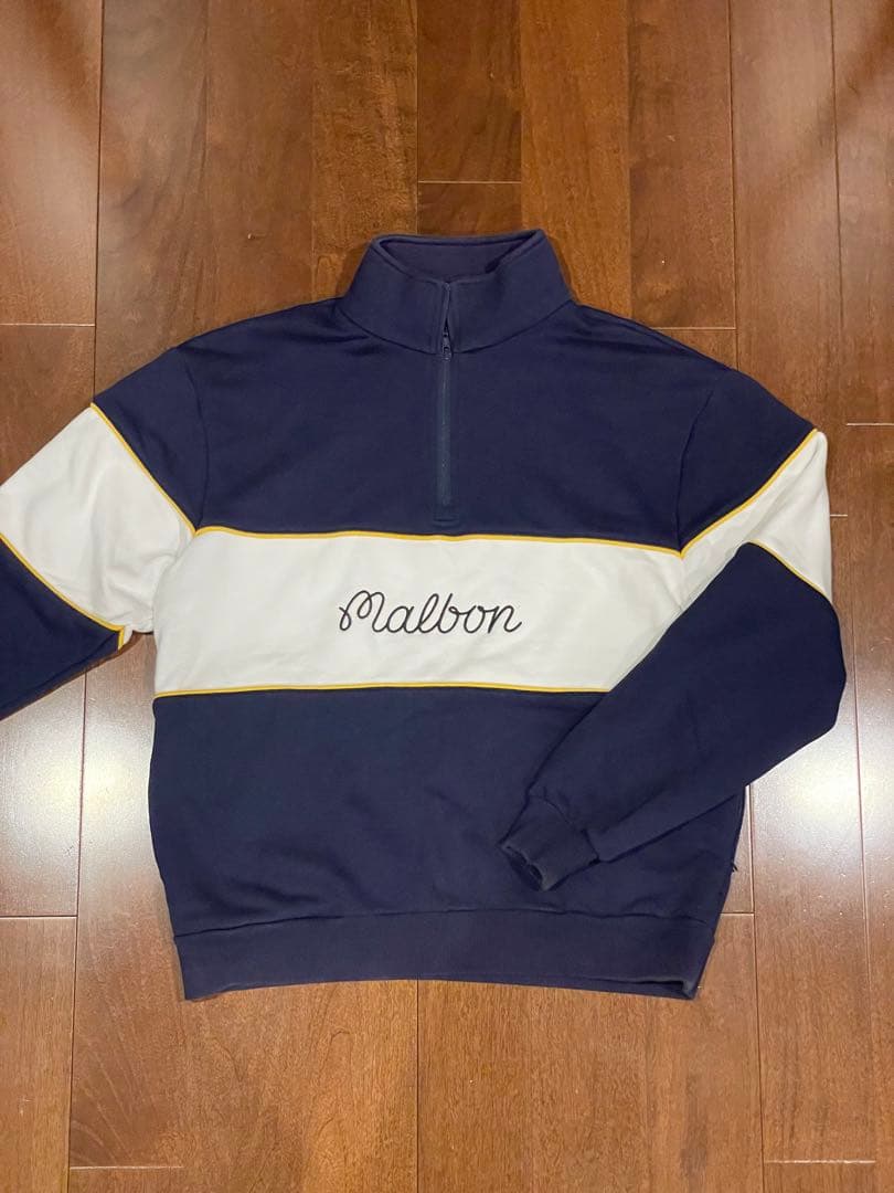 MALBON GOLF / マルボン ゴルフ 1/4 ZIP ハーフジップ - メルカリ