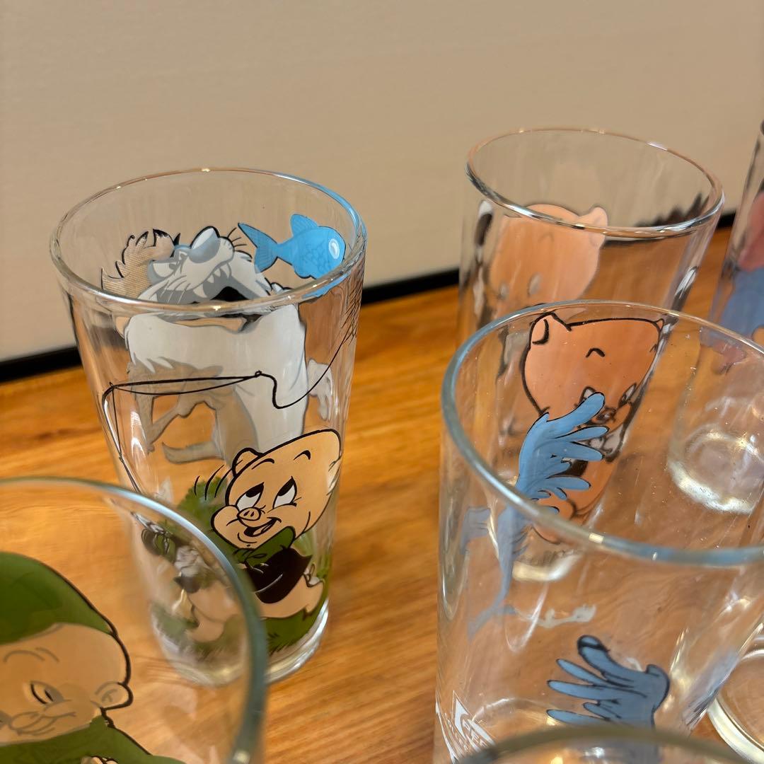 ルーニー・テューンズ PEPSI グラスセット 16個