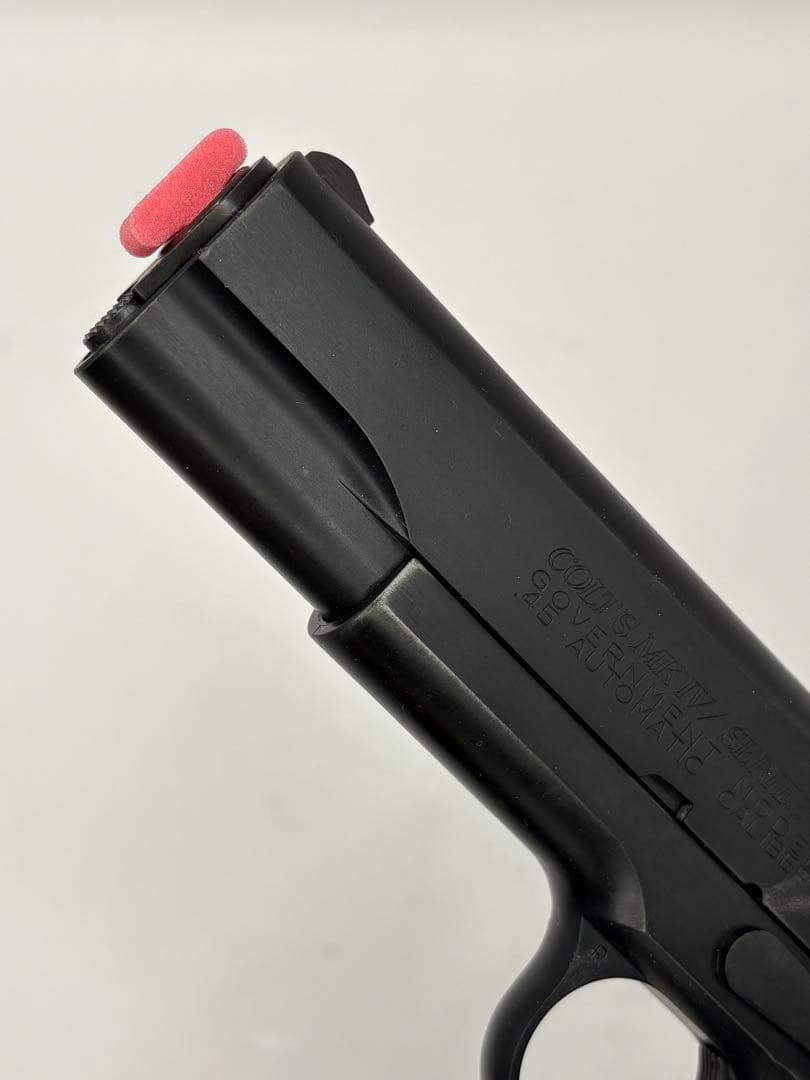 WA コルト MKIVシリーズ70 リアルスチール Ver. 木製スタンド - メルカリ