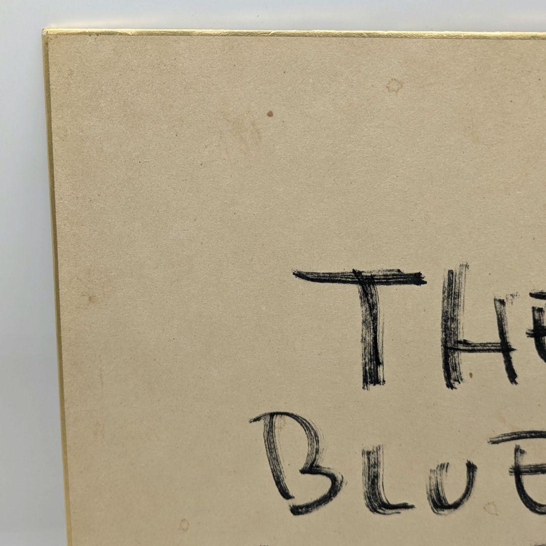 The BLUE HEARTS ブルーハーツ 甲本ヒロト サイン色紙 CD付 - メルカリ