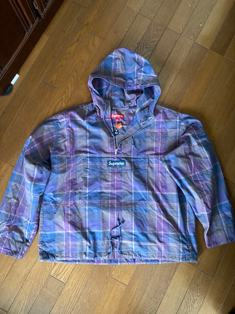 ジャケット・アウター Supreme Cotton Utility Anorak \"Plaid\" L
