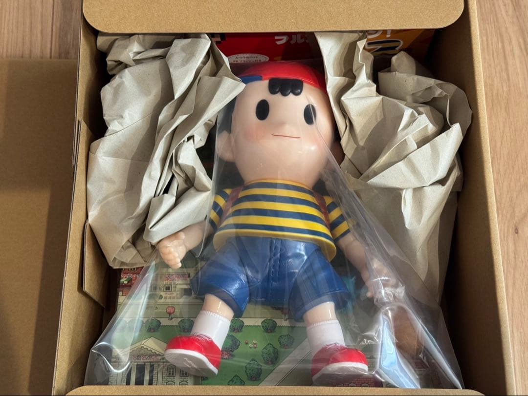 [新品・未開封] ほぼ日MOTHERプロジェクト MOTHER2 ネス ソフビ