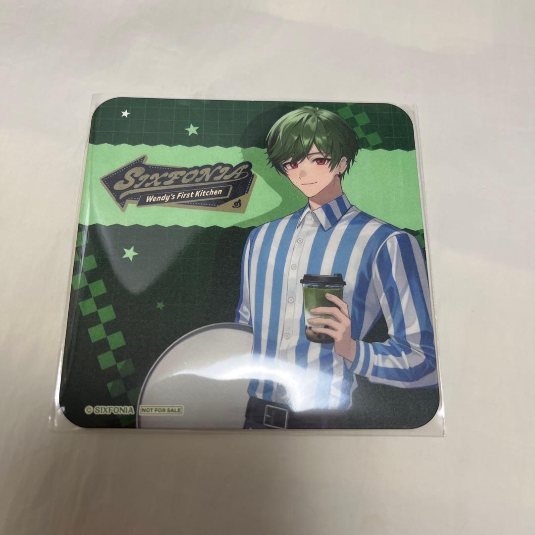 すち ウェンディーズ コラボ シクフォニ SIXFONIA 特典 コースター