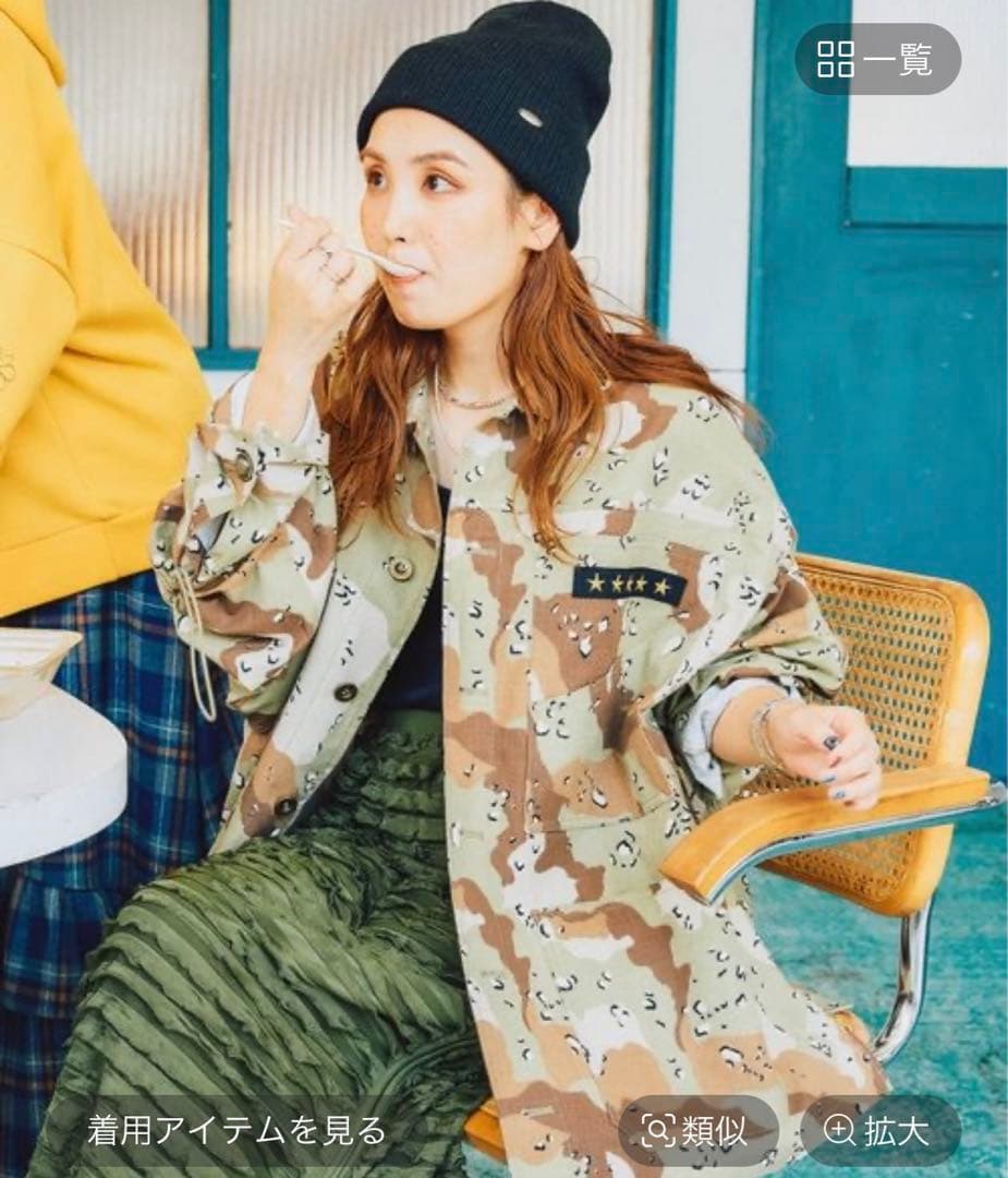 ニコアンド⭐︎人気スタッフプロデュース⭐︎ワッペンシャツジャケット