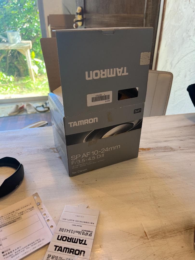 レンズ(ズーム) TAMRON SP AF10-24mm F3.5-4.5 DiII  APS-C