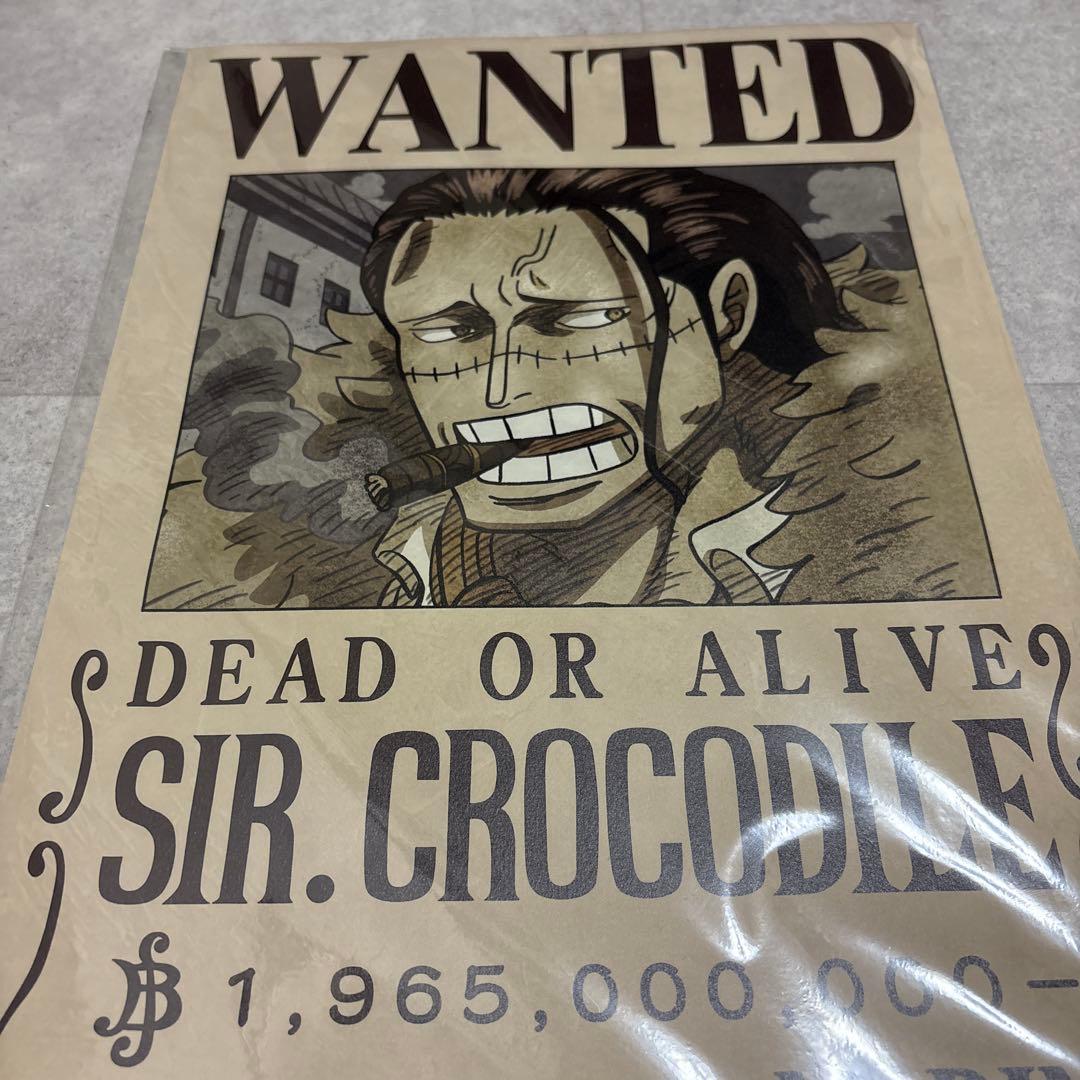 サー・クロコダイル WANTEDポスター One Piece Wanted Poster - Sir Crocodile | Gear5World