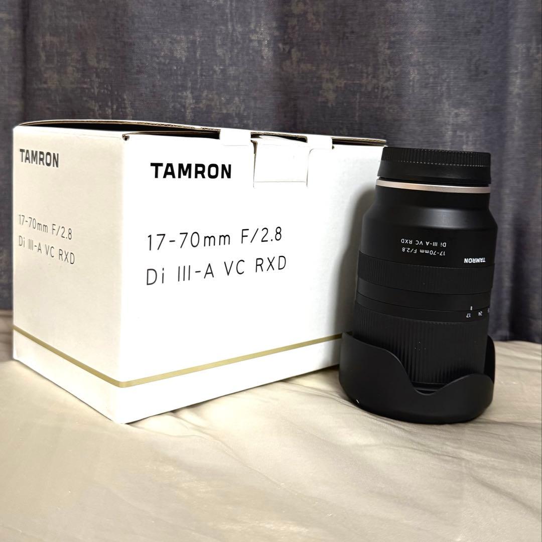 【美品】TAMRON 17-70mm F/2.8 Di III-A VC RXD Tamron 17-70mm Lens for APS-C Mirrorless Cameras