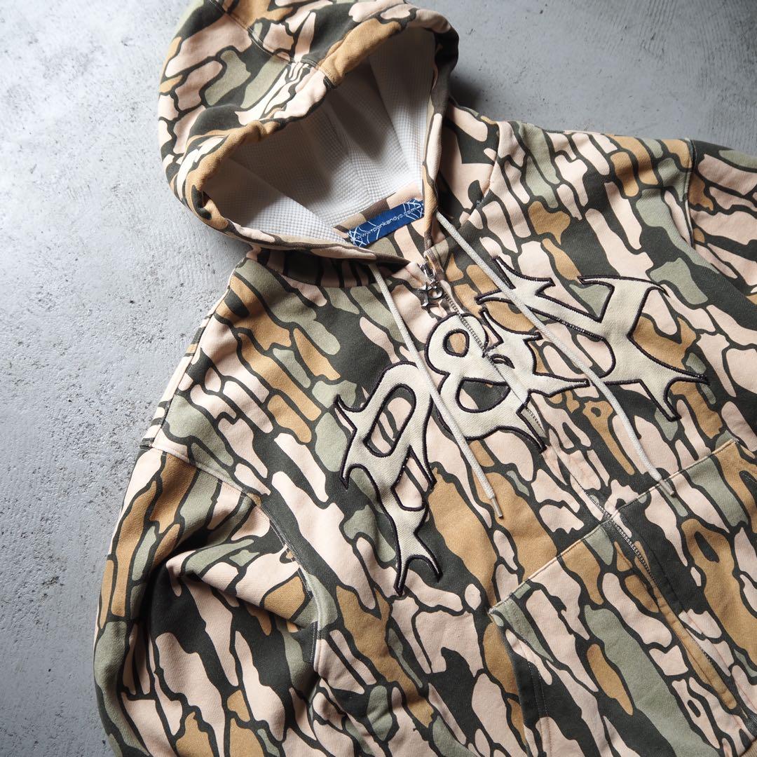 punkandyo zip hoodie ジップ パーカー M