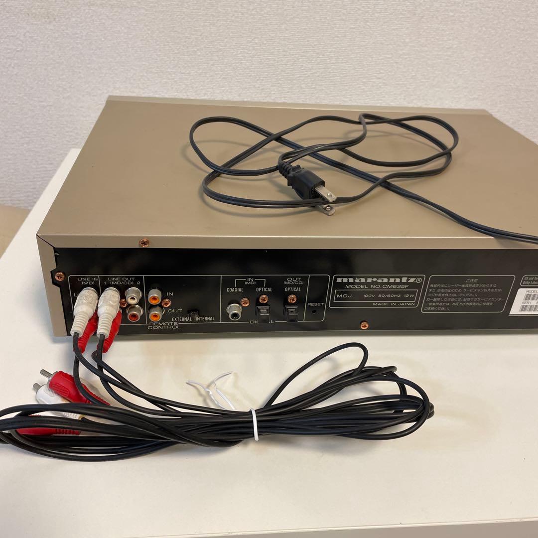 Marantz CM635F CDMDプレーヤー 部品取りマランツ ジャンク品 - メルカリ