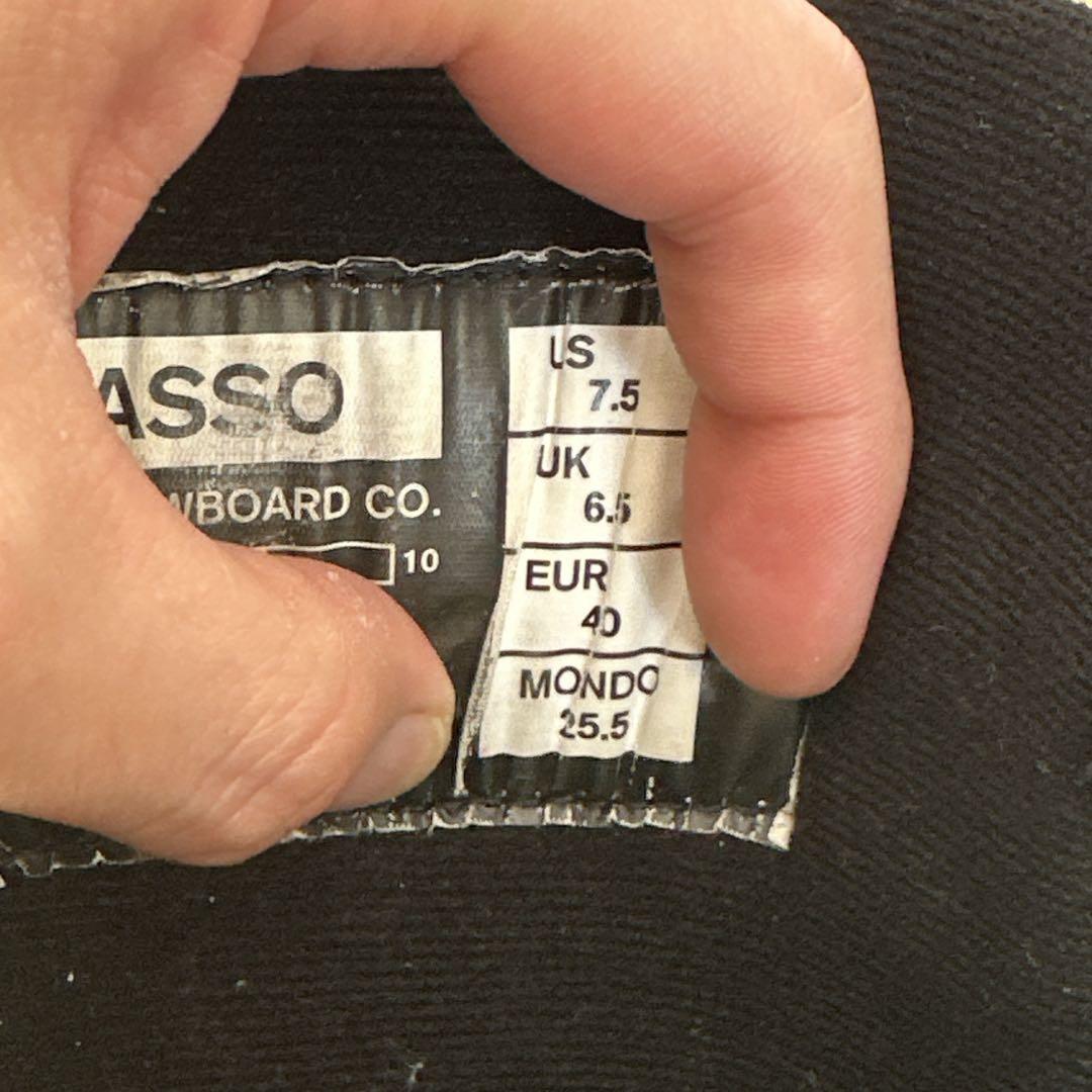 RIDE LASSO 25.5cm オリーブ　中古