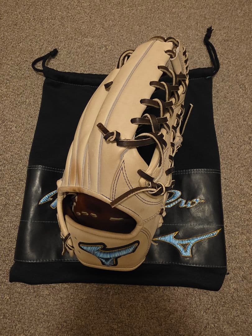 ​【激レア・即戦力】ミズノプロ 硬式外野手用グローブ 店舗オーダー品 MIZUNO（ミズノ） 野球館オリジナル 硬式グローブ ミズノプロ 外野手用