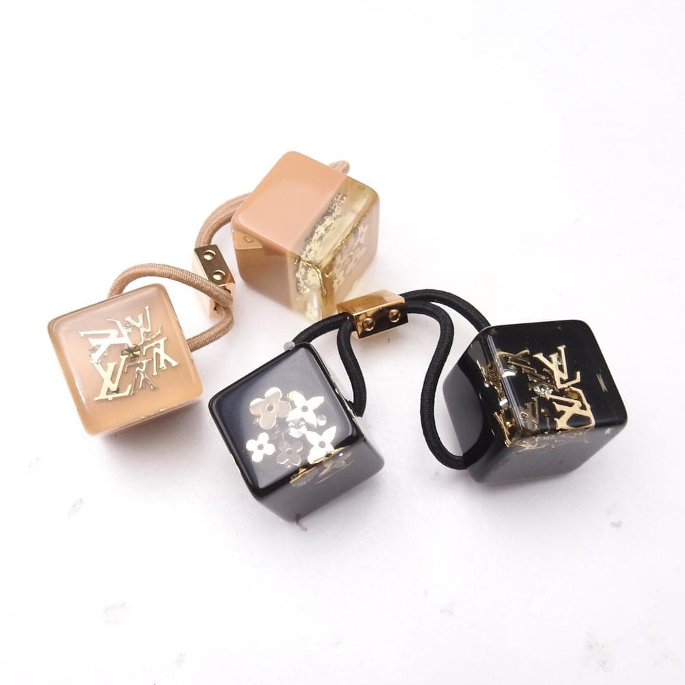 ルイ ヴィトン ヘアキューブ アンクルージョン ヘアゴム 2個セット