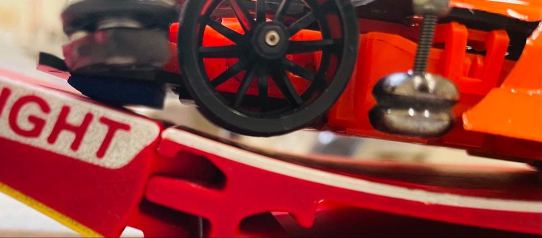 ミニ四駆　MSスギヤマ式フレキ　V字カット鳥居残し　前後スラダン