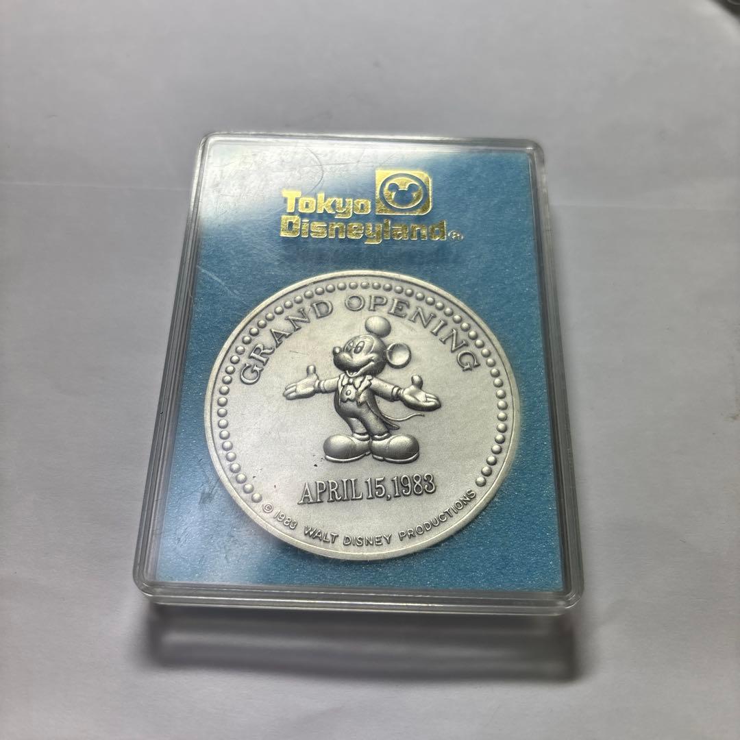 東京ディズニーランド グランドオープニング　記念　メダル　オープン　非売品