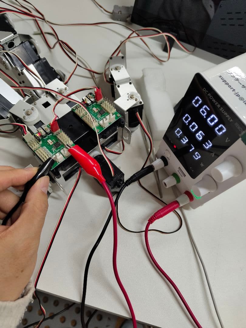 KONDO KRS-78A ロボットキット 電源入力確認済