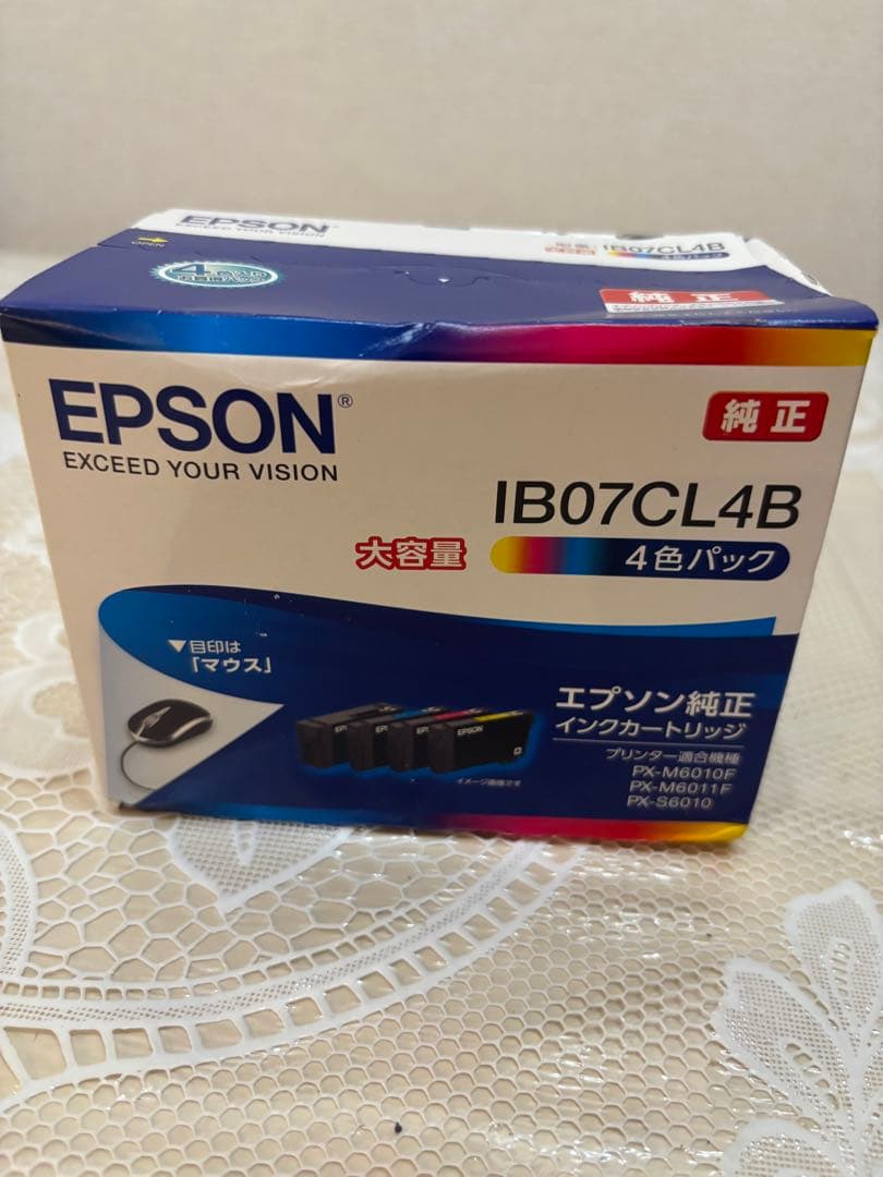 EPSON IB07CL4B インクカートリッジ 4色パック - メルカリ