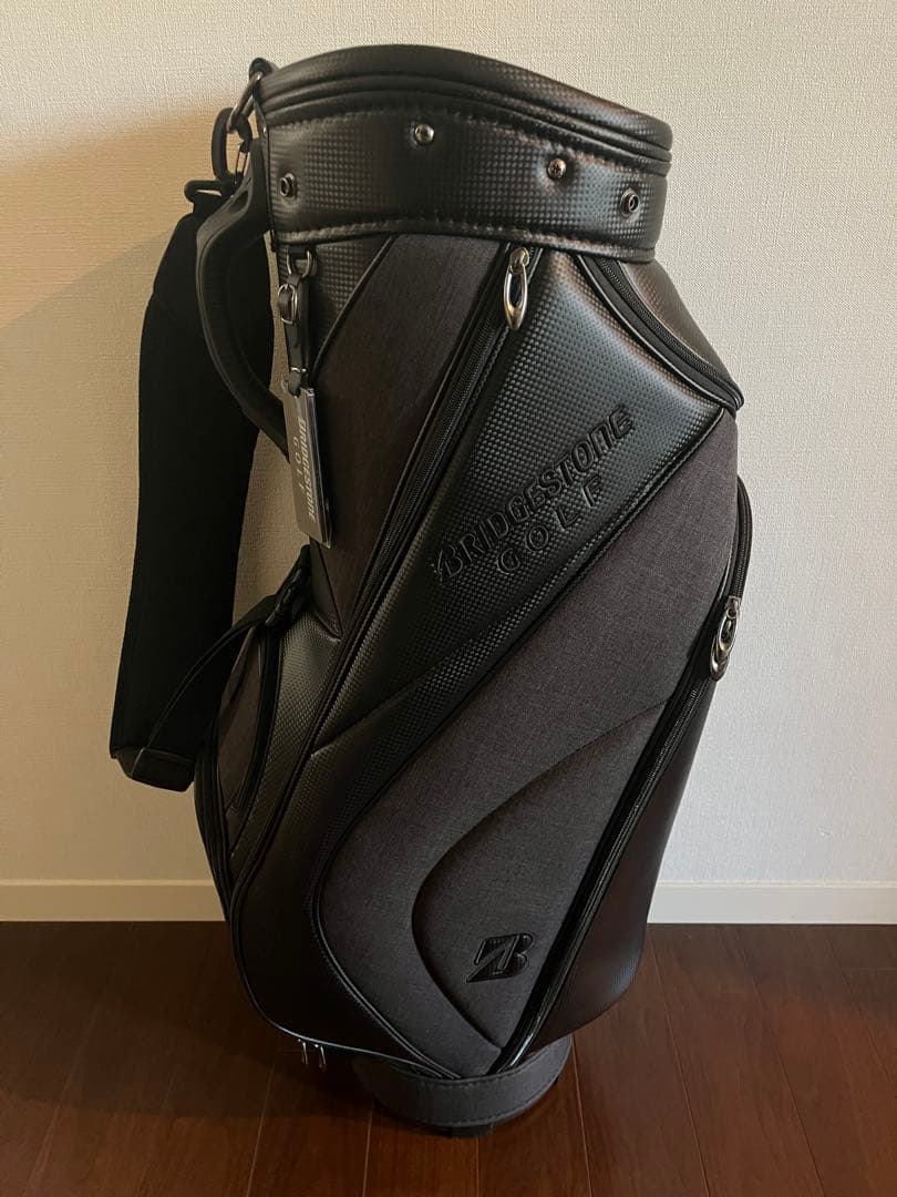 BRIDGESTONE(ブリヂストン) キャディバック 軽量2024ベーシック BRIDGESTONE GOLF 2024年モデル ブリヂストン メンズ 軽量 ベーシック