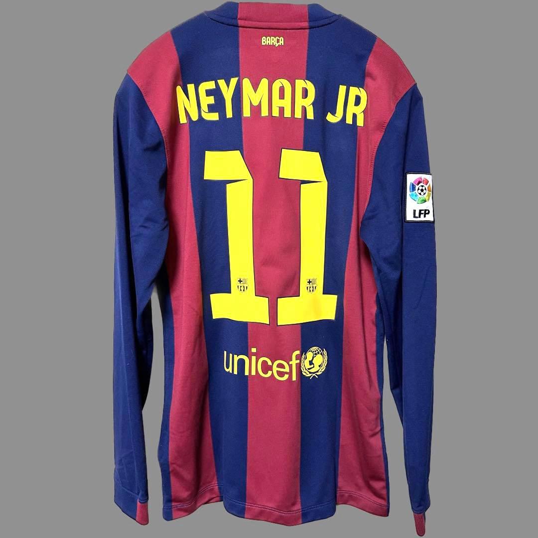 ネイマール#11】バルセロナ ユニフォーム 14/15 長袖Sサイズ - メルカリ