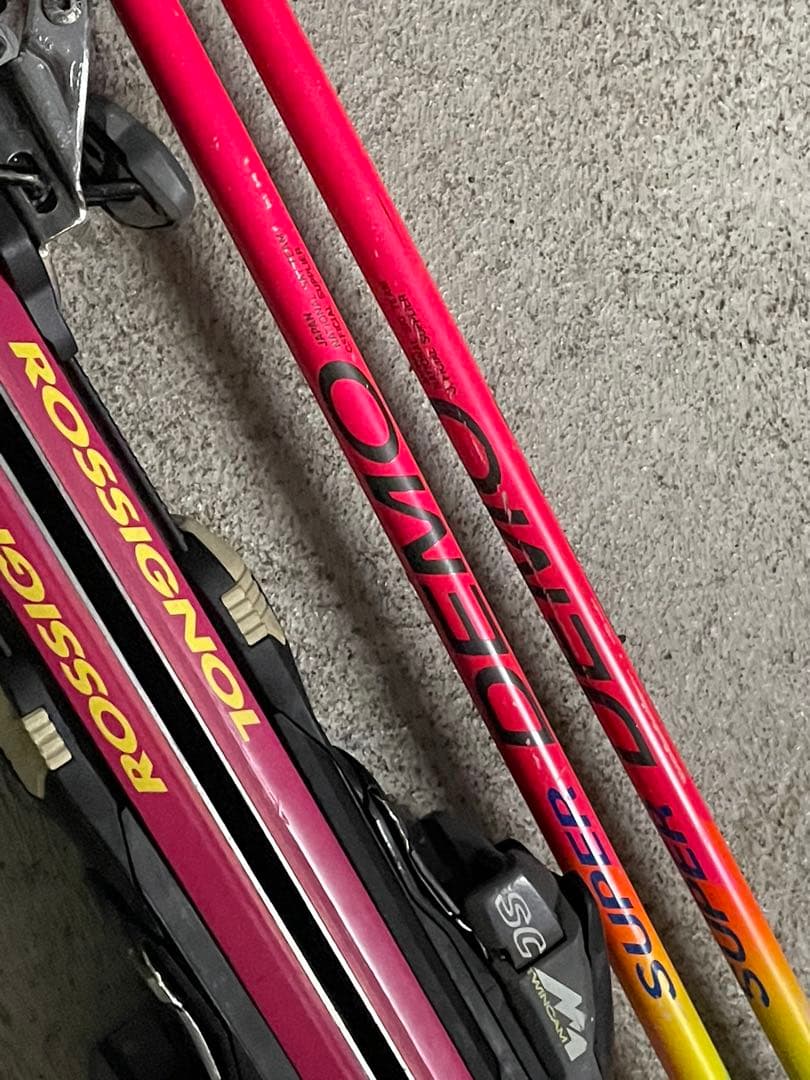 ROSSIGNOL 90年代スキー super virage used 193c - メルカリ