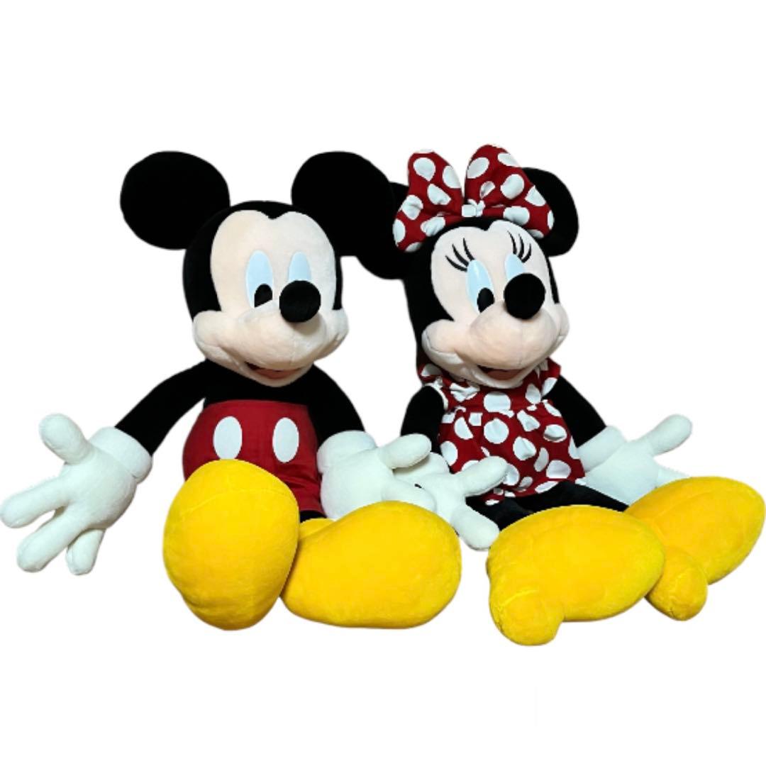 ミッキー ミニー ぬいぐるみ 特大 ディズニー ランド シー ペア