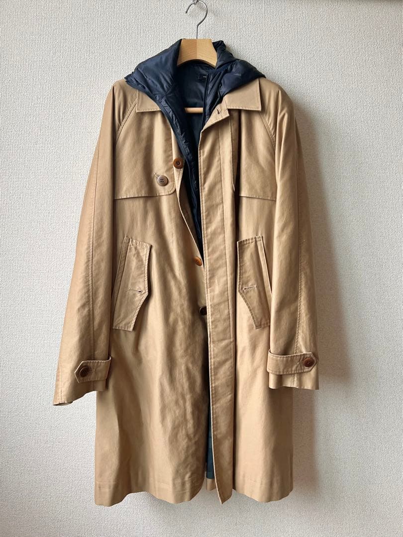 UNDERCOVER アンダーカバー ライナー付きステンカラーコート - メルカリ