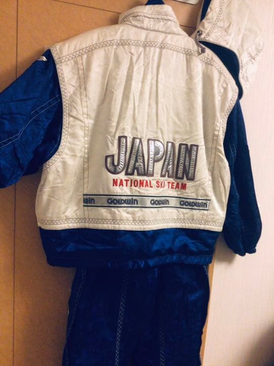 96W杯ナショナルチーム 日本代表 選手支給 実使用 スキーウェア 非売品
