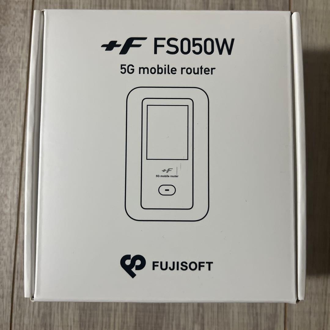 ルーター・ネットワーク機器 FS050W デュアルSIMの5G対応モバイルルーター「+F FS050W」、富士ソフトが発売