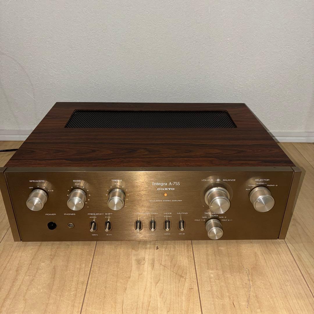 onkyo プリメインアンプ Integra A-755 動作品 いい音です - メルカリ