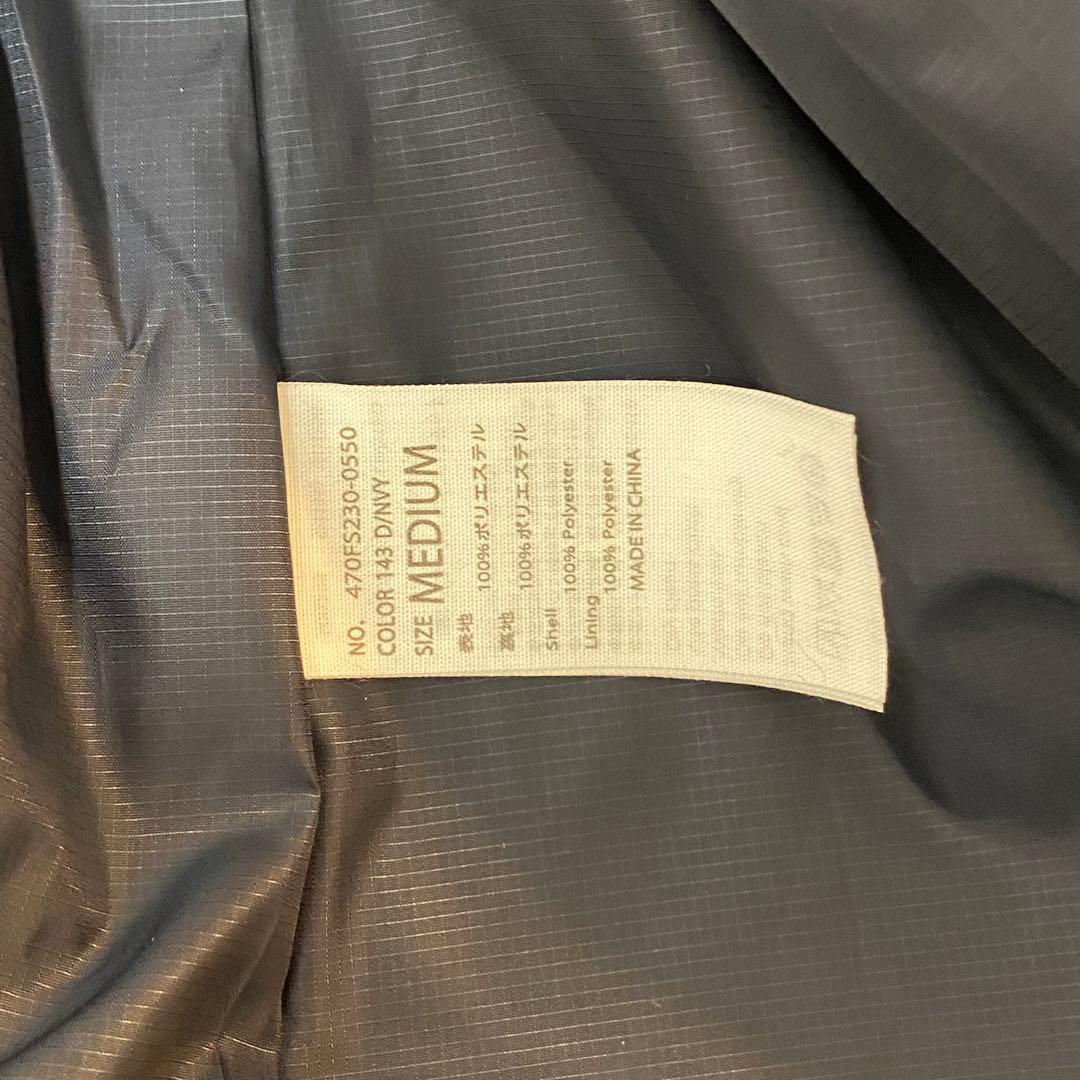 nagonstans ミクロッティオックスノーカラーファティーグジャケット 紺