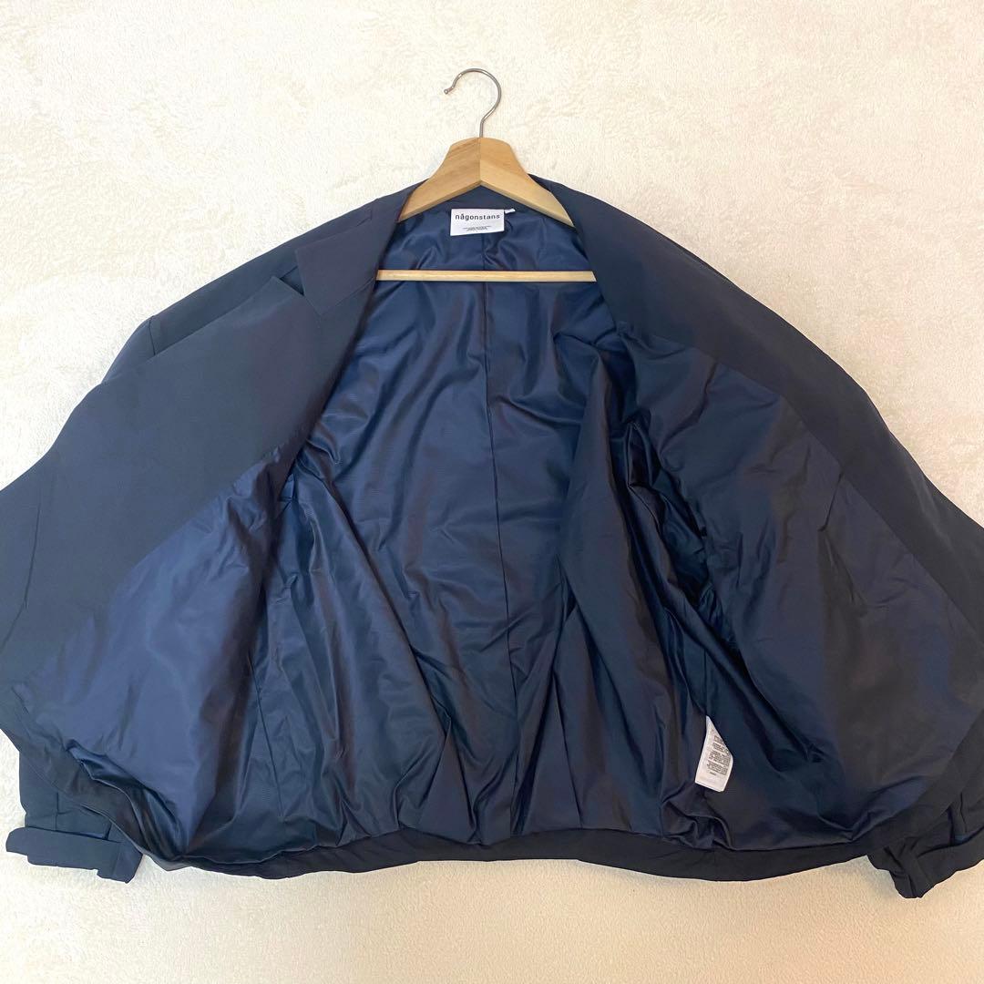 nagonstans ミクロッティオックスノーカラーファティーグジャケット 紺
