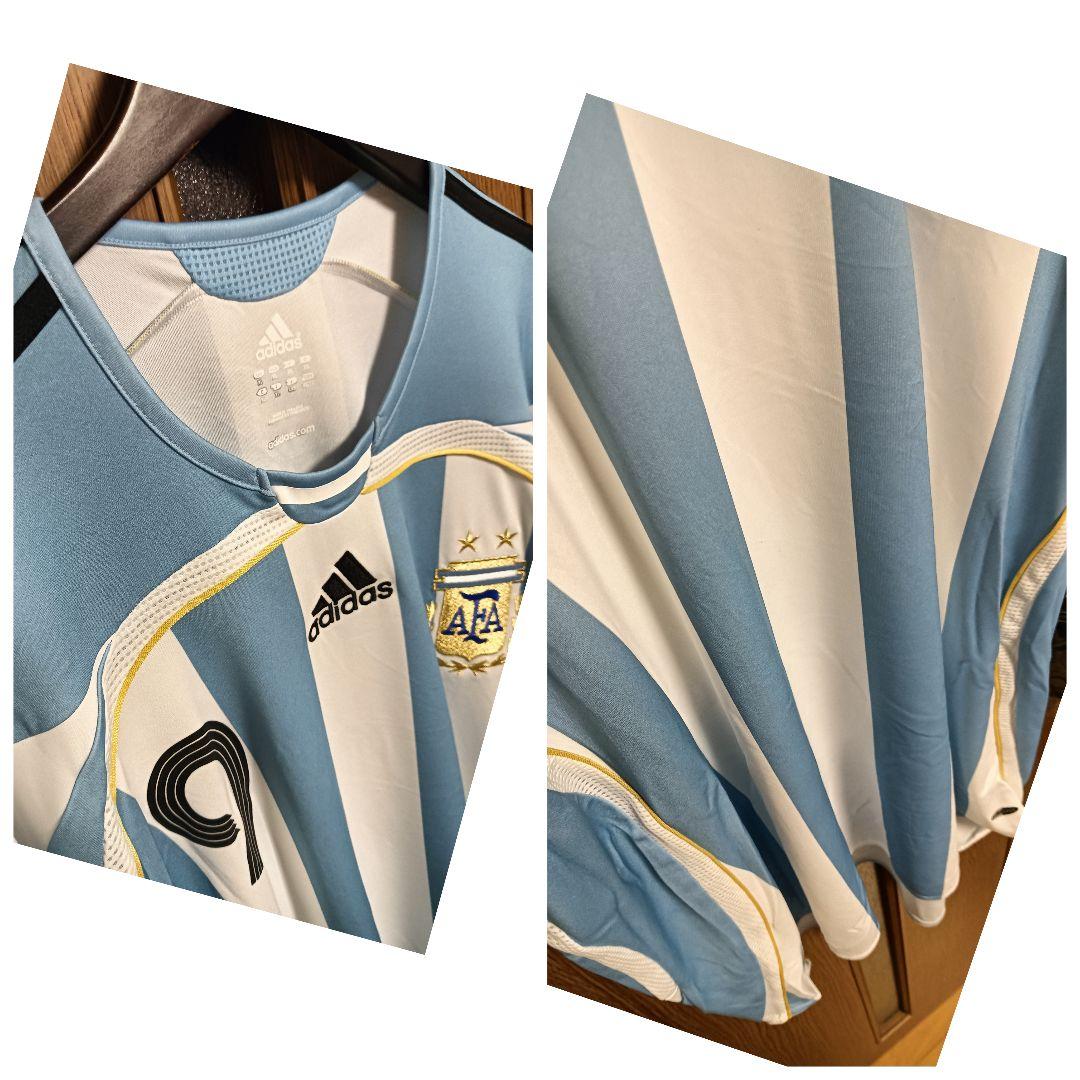 アディダス アルゼンチン代表 クレスポ ユニフォーム 06/07ホーム タグ