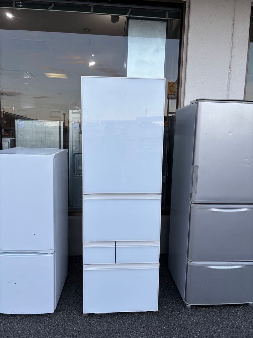 東芝 TOSHIBA 冷蔵庫 GR-K41GXV(ZW) 410L 2017年製 東芝 VEGETA GR-K41GXV(ZW) [クリアシェルホワイト] 価格比較 - 価格.com