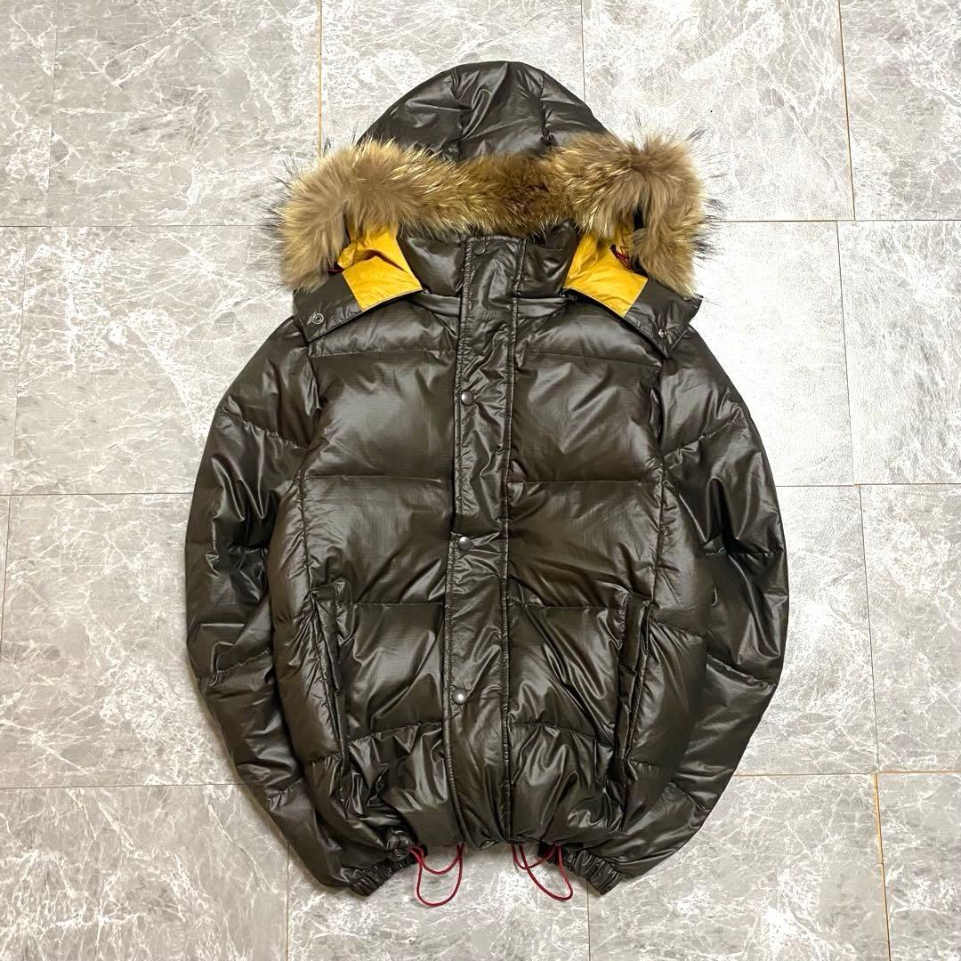 00s archive ファー ダウンジャケット y2k 平成 グランジ お兄系