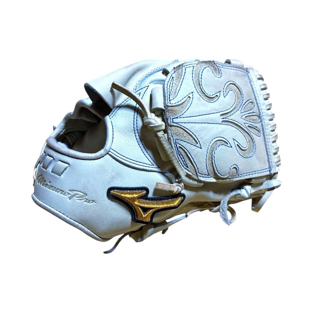 【美品】MIZUNO PRO 軟式 投手 菅野モデル　グローブ　菅野智之　右投げ MIZUNO（ミズノ） ミズノプロ/オーダーグラブ/硬式グローブ/菅野智之